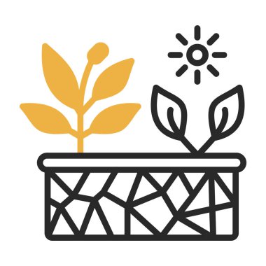 Çevre dostu ikon vektör çizimi