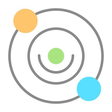 hedef simge vektör illüstrasyonu