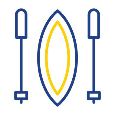 Modern bir simgenin vektör illüstrasyonu