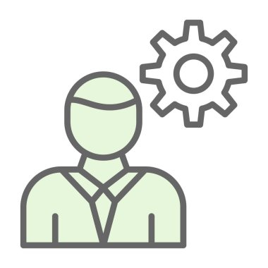 Employee businessman icon vector illustration