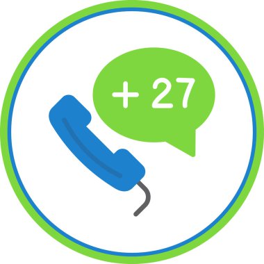 Müşteri Servisi simgesini. Vektör çizim