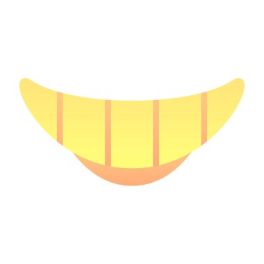 Kruvasan web simgesi, vektör çizim