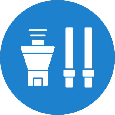 Kişisel ve ticari kullanım için inşaat araçlarının simgesi...