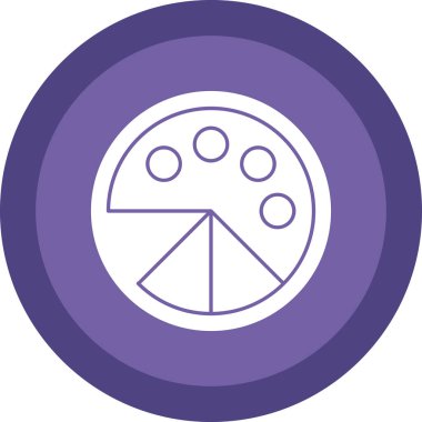 Bir kamera simgesinin vektör illüstrasyonu