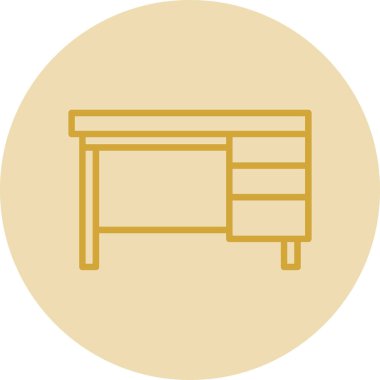 tablo simgesi vektör illüstrasyonu