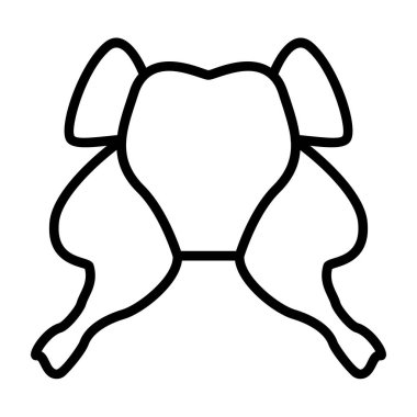 Fil kutsal kişilerin resmi, anahat stili