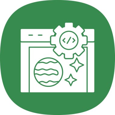 Çamaşır makinesinin vektör illüstrasyonu