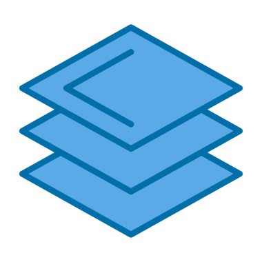 Bir simgenin vektör illüstrasyonu