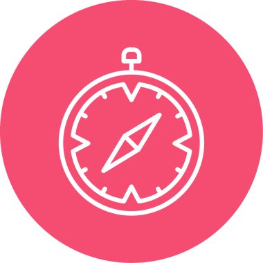 Safari tarayıcısı. Web simgesi basit illüstrasyon