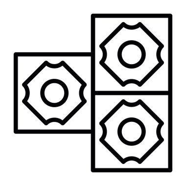 Kumarhane zar simgesi, özet biçimi