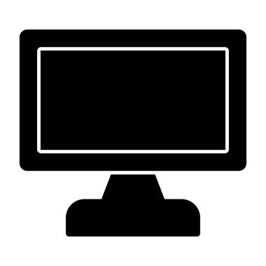 ekran simge vektör çizim 