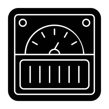 Elektrikli ısıtıcı simgesi. Elektrikli ısıtıcı vektör simgesi web için anahat çizimi