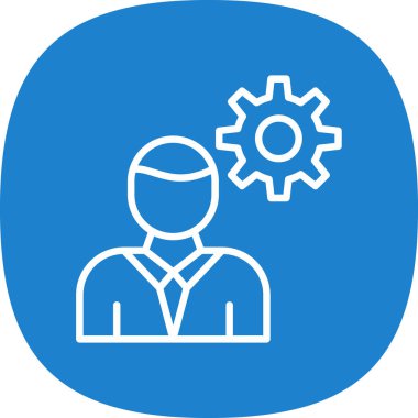 Employee businessman icon vector illustration