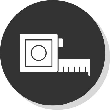 Bir ölçeğin vektör illüstrasyonu