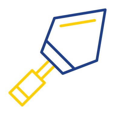 Boya silindiri ikonu. vektör illüstrasyonu