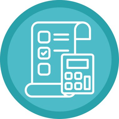 finanse web simgesi vektör illüstrasyonu