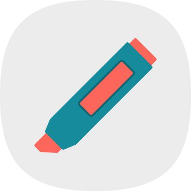 Highlighter icon vector illustration