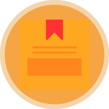 kutu simgesi, vektör illüstrasyonu basit tasarım