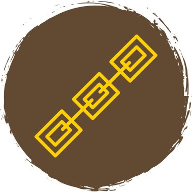 Bir noel simgesinin vektör illüstrasyonu