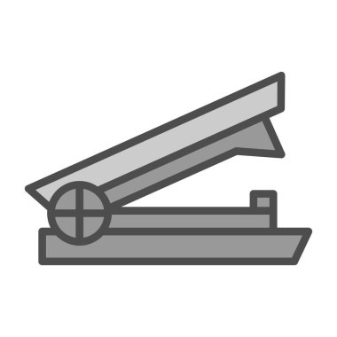 Stapler web simgesi, vektör illüstrasyonu 