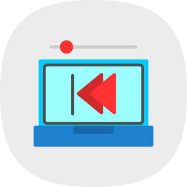 Geri dön, oku geri götür, sol vektör simgesi. Geriye, önceki düğme 