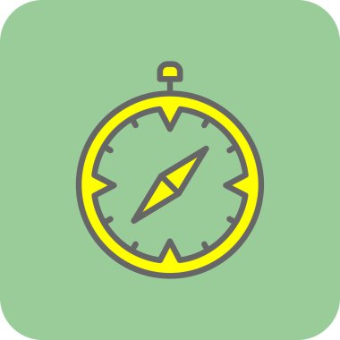 Safari tarayıcısı. Web simgesi basit illüstrasyon