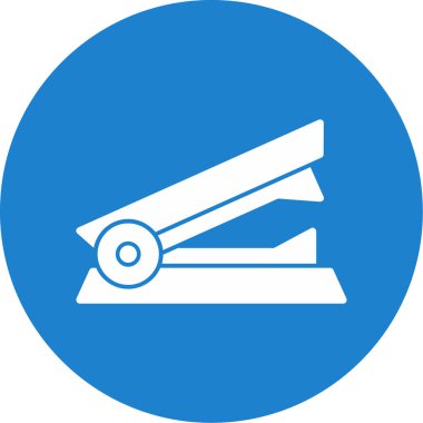 Stapler web simgesi, vektör illüstrasyonu 