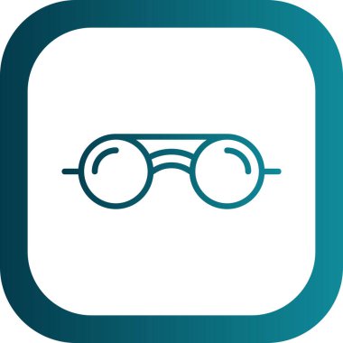 göz gözlük simge vektör çizim