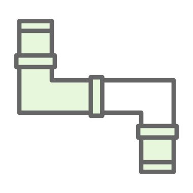 Su musluğu renk vektörü simgesi kolayca değiştirilebilir veya düzenlenebilir