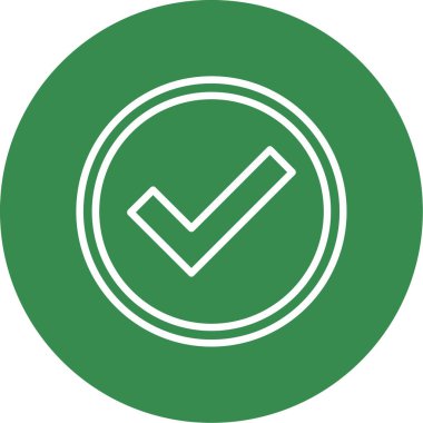 İşaretleme simgesinin vektör illüstrasyonu 