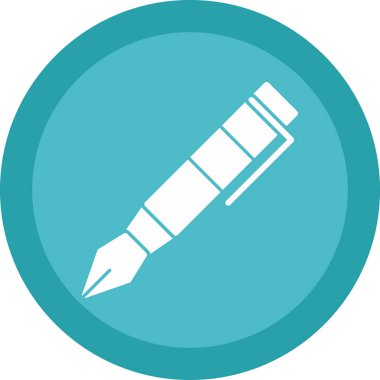 Mürekkep. Web simgesi basit illüstrasyon