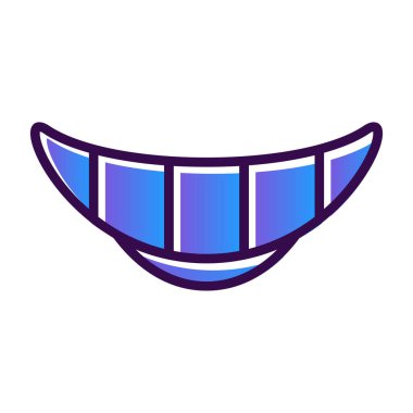 Kruvasan web simgesi, vektör çizim