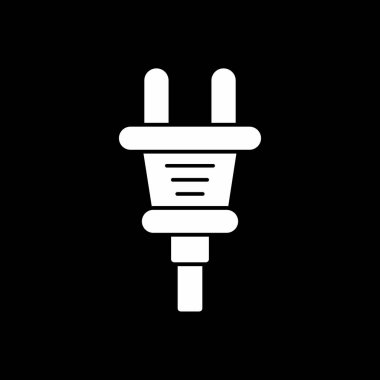 Plug web simgesi, simge illüstrasyonu
