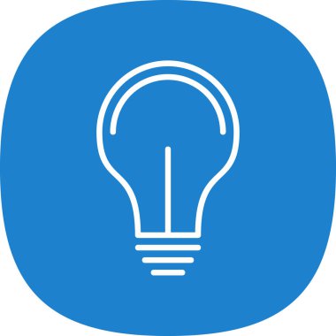 ampul izole edilmiş simge tasarımı, vektör illüstrasyonu 