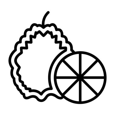 taze meyve simgesi, taslak biçimi