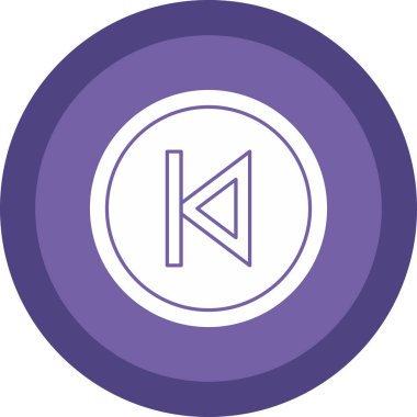 Modern b 'nin vektör illüstrasyonu eksik simgesi