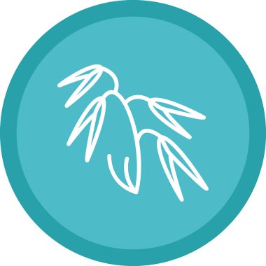 Tüylü ikon vektör illüstrasyonu