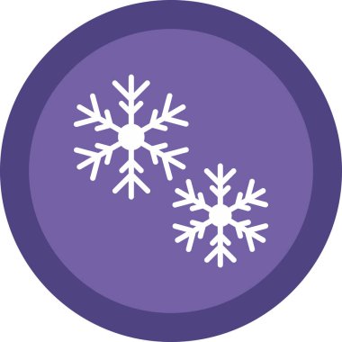 kar web simgesi, vektör çizim 