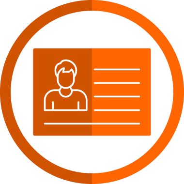 Belge simgesinin vektör illüstrasyonu