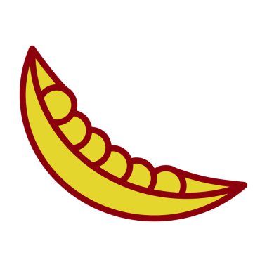 vektör çizim karikatür muz