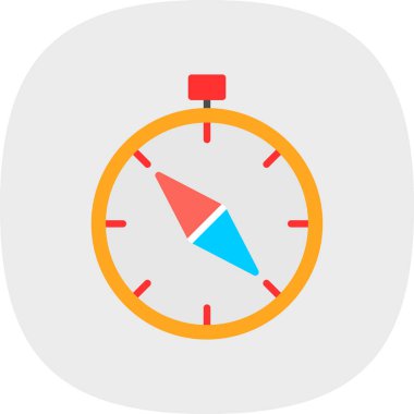 vector illustration of Compass modern icon            