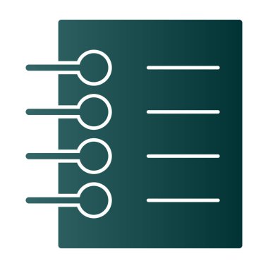 düz grafik not defteri vektör illüstrasyonuName