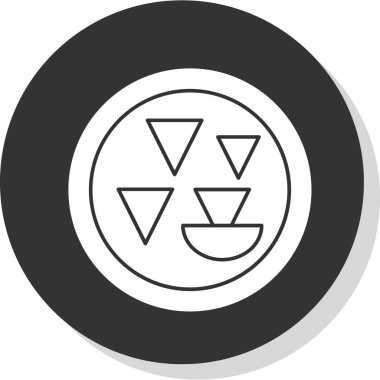 kahve fincanı simgesi, vektör illüstrasyonu