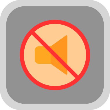 ses simgesi vektör resimlemesini kapat