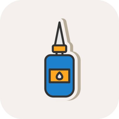 Süper Yapıştırıcı Ağ simgesi, vektör illüstrasyonu 