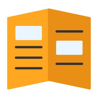 dosya düz simgesi, vektör, illüstrasyon