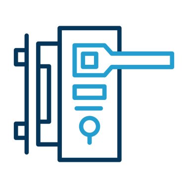 Anahtar vektör satırı simgesi