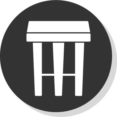 Sütun. Web simgesi basit illüstrasyon