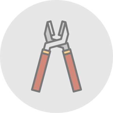 İngiliz anahtarı simgesi vektör illüstrasyonu