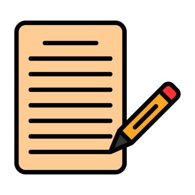 kağıt vektör simgesi kolayca değiştirilebilir ya da düzenlenebilir